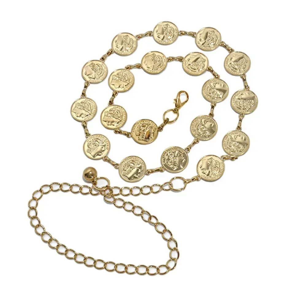 Women'S Accessories In The 80S - Moeda de ouro Alexander Chain Belt