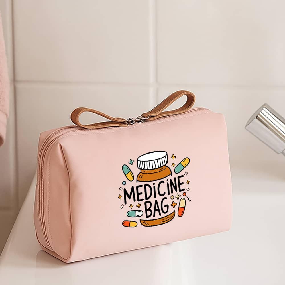 Women Accessories List - Necessaire para Medicamentos, Organizador de Viagem