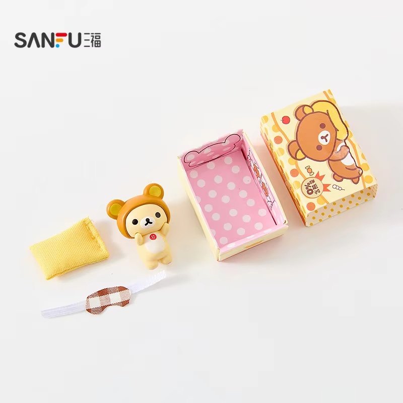 Women Accessories Gift Box - Caixa de Doces Autêntica Sanfu Rilakkuma,