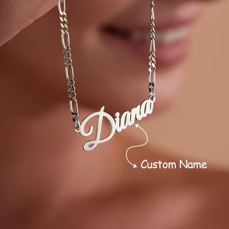 Women Accessories Gift Box - Colares Personalizados com Corrente Figaro, Joias