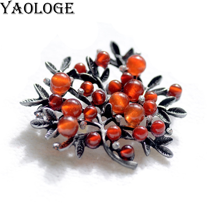 Women Accessories Bouquet - Nova pedra natural planta folha buquê