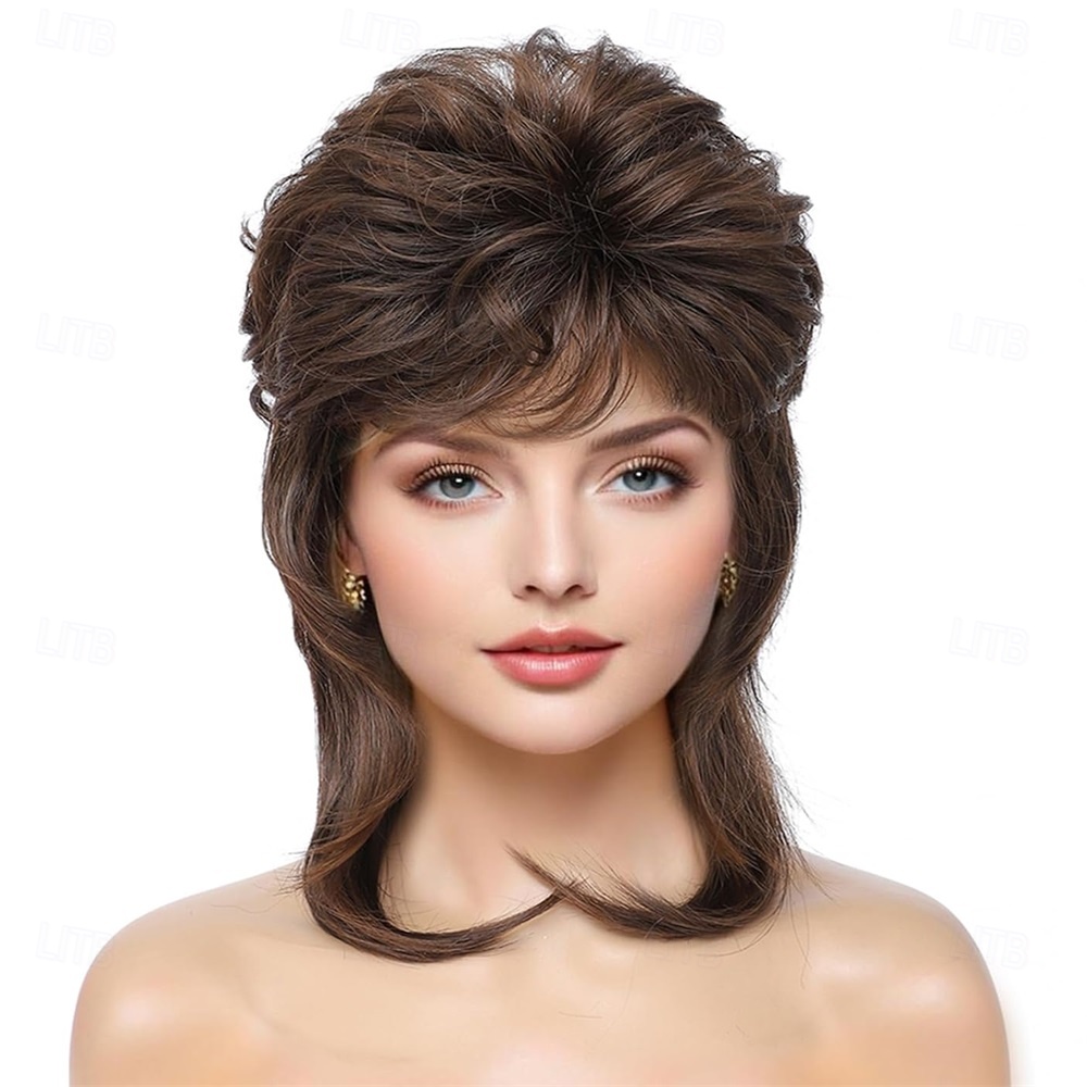 Women'S Accessories In The 80S - Perucas sintéticas HAIRJOY ​​para mulheres, peruca