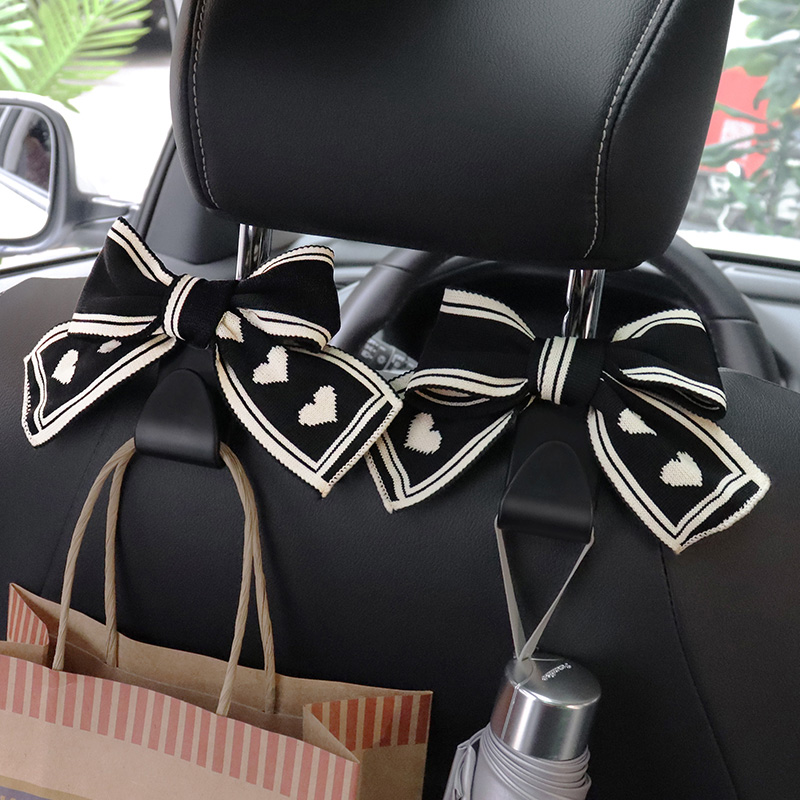 Women Accessories List - Universal Bowknot Car Hooks, encosto, veículo