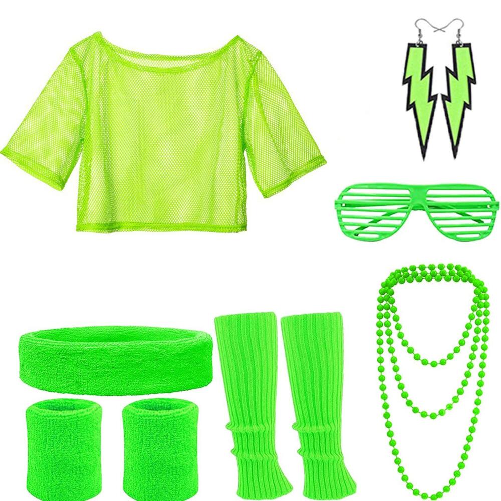 Conjunto de Fantasia para Fest - Women'S Accessories In The 80S avaliação e preço