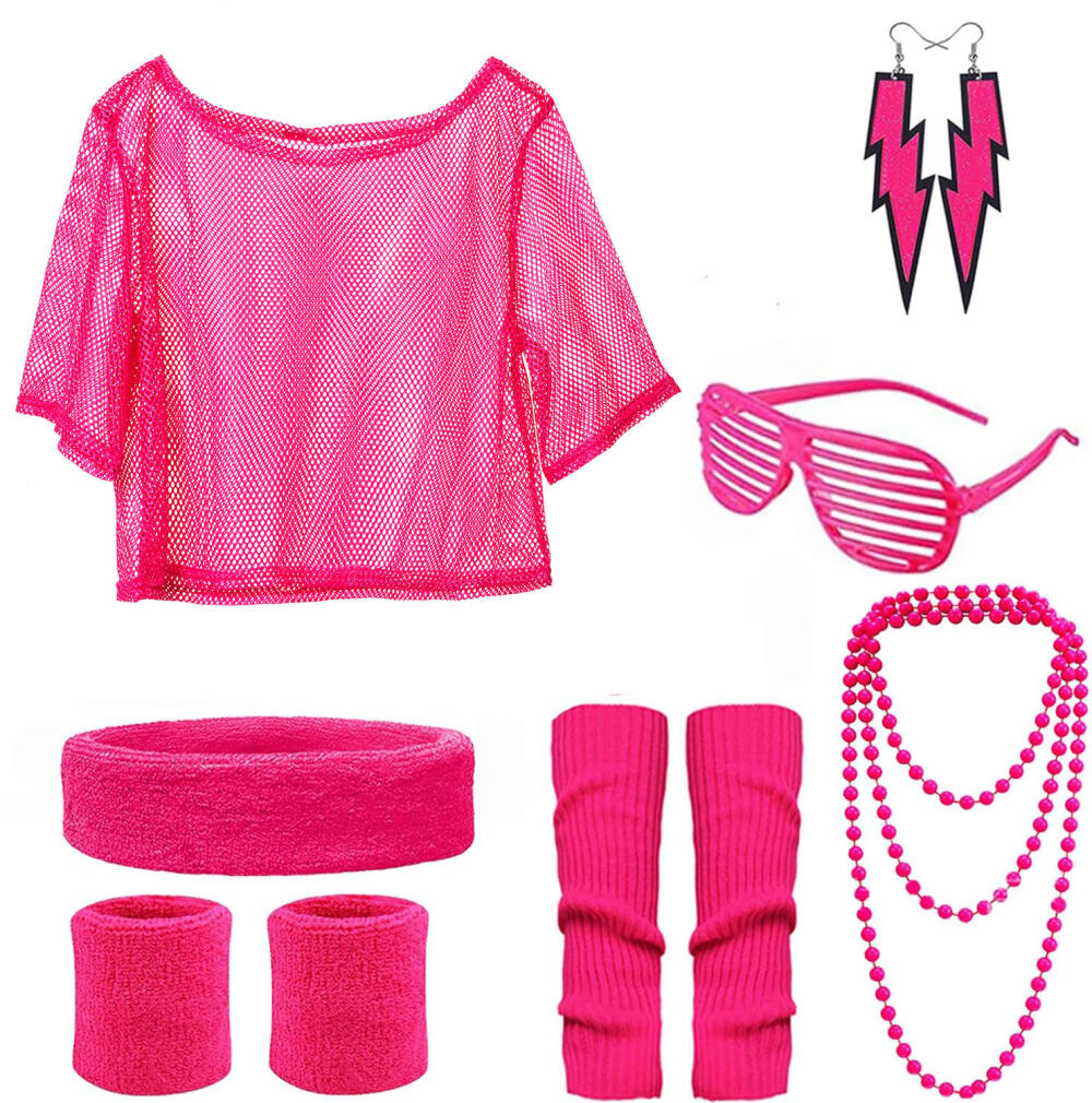Conjunto de Fantasia para Fest - Women'S Accessories In The 80S avaliação e preço