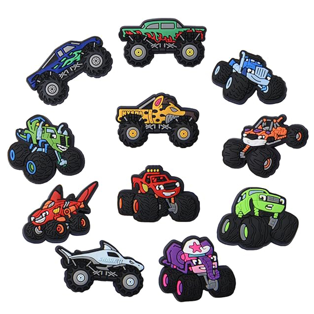 11 pçs carros dos desenhos ani - Women'S Accessories Crocs avaliação e preço