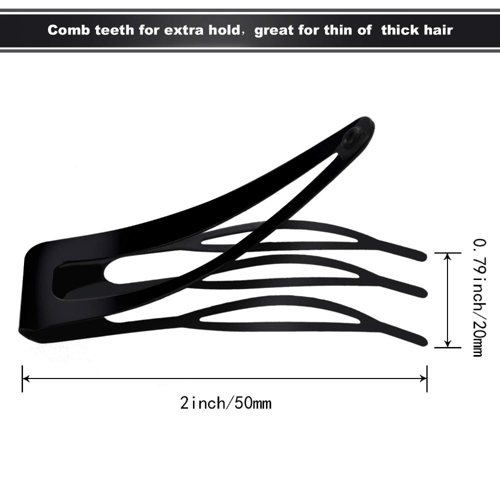 10 pçs/lote metal snap grampos - Women Accessories List avaliação e preço