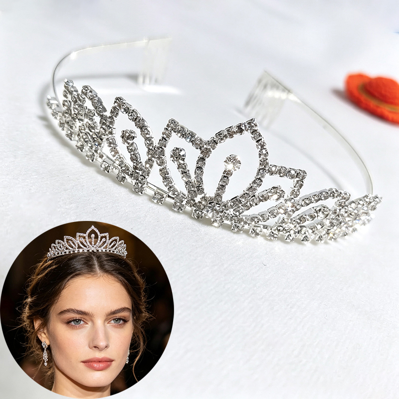 Tiara de Noiva com Coroa de St - Women'S Vintage Accessories avaliação e preço