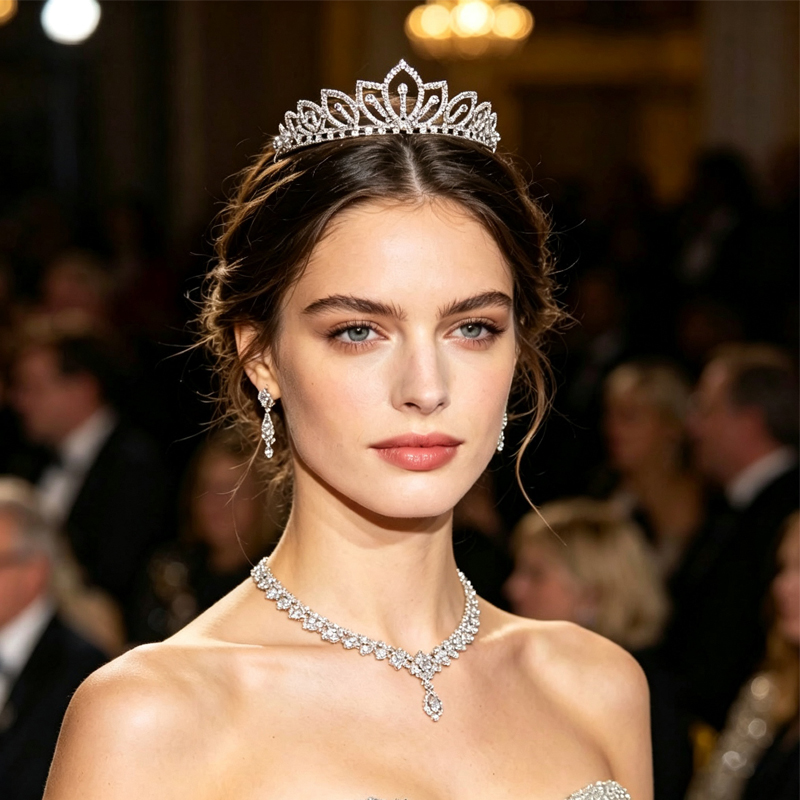 Tiara de Noiva com Coroa de St - Women'S Vintage Accessories avaliação e preço