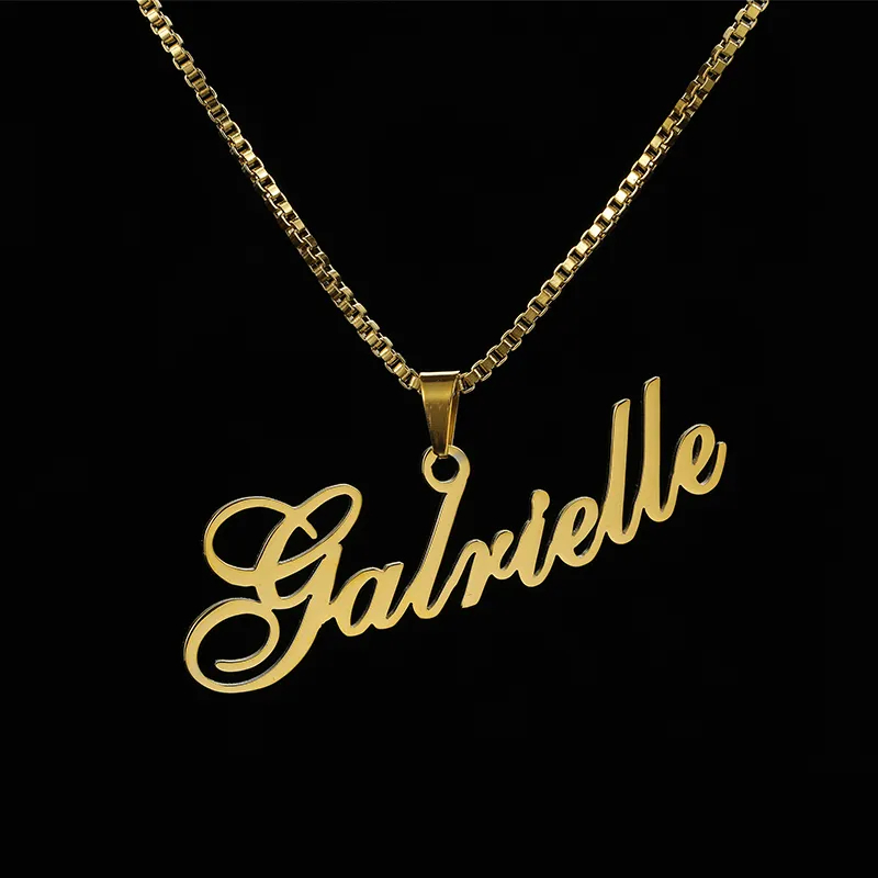 Aço inoxidável Custom Name Box - Women Accessories Gift Box avaliação e preço