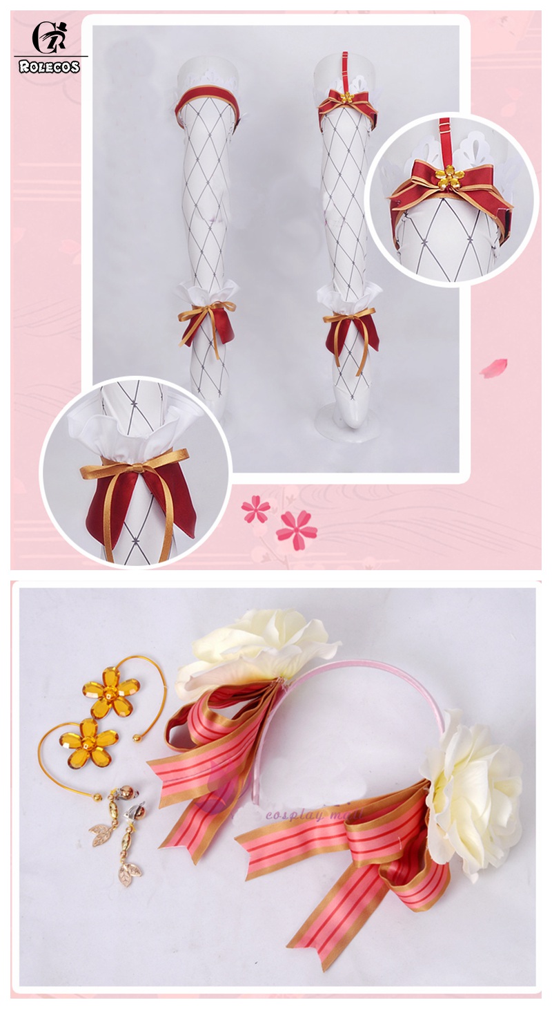 Rolecos-fantasia de flores lov - Women Accessories Bouquet avaliação e preço