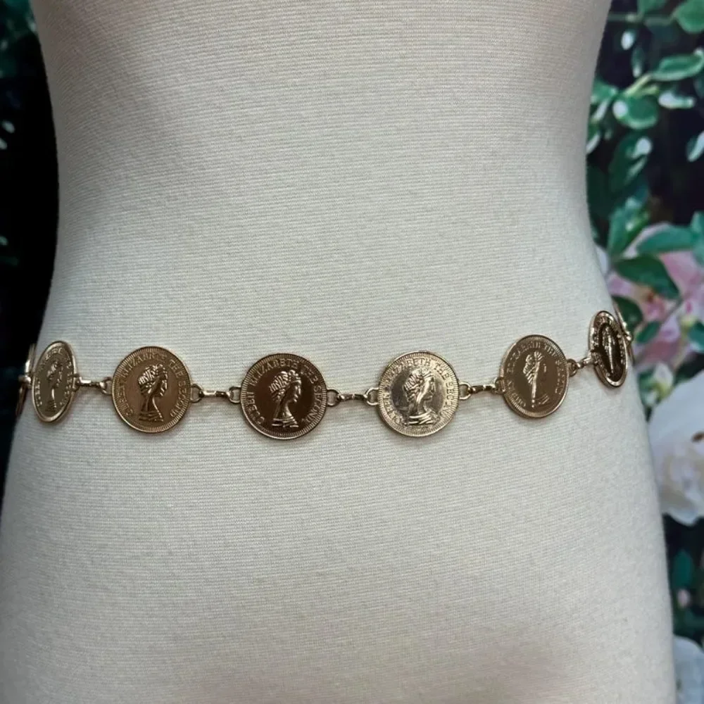 Moeda de ouro Alexander Chain  - Women'S Accessories In The 80S avaliação e preço