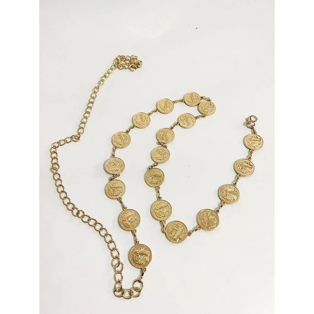 Moeda de ouro Alexander Chain  - Women'S Accessories In The 80S avaliação e preço