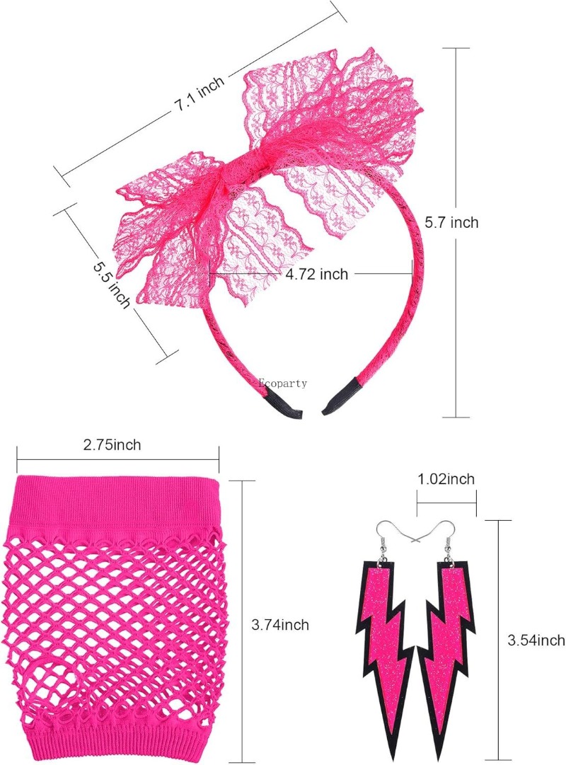 Acessórios Blulu dos anos 80 p - Women'S Accessories In The 80S avaliação e preço