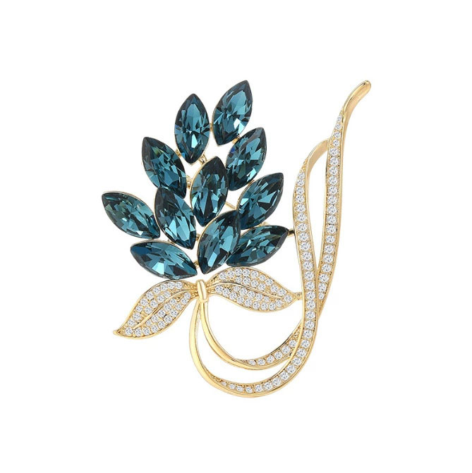 Broches de Moda com Strass par - Women Accessories Bouquet avaliação e preço