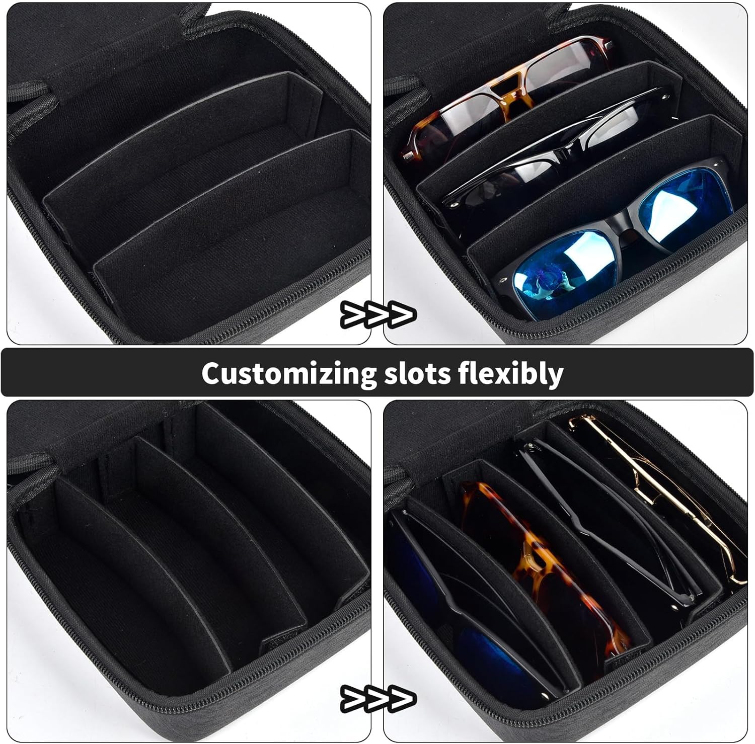 Estojos organizadores de óculo - Women Accessories List avaliação e preço