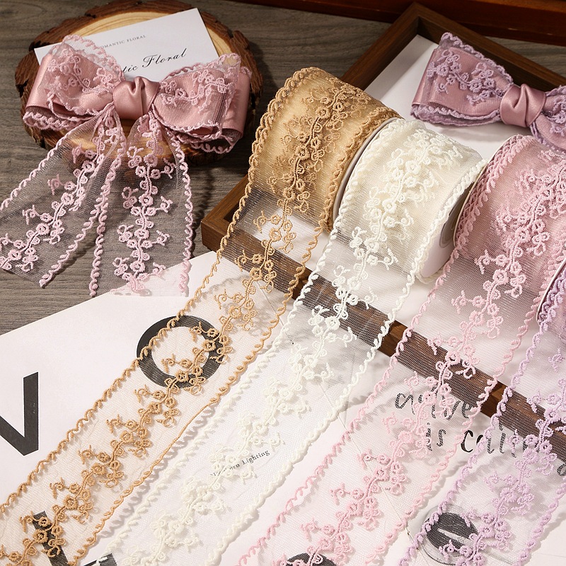 Fita de Renda Floral Bordada d - Women Accessories Bouquet avaliação e preço