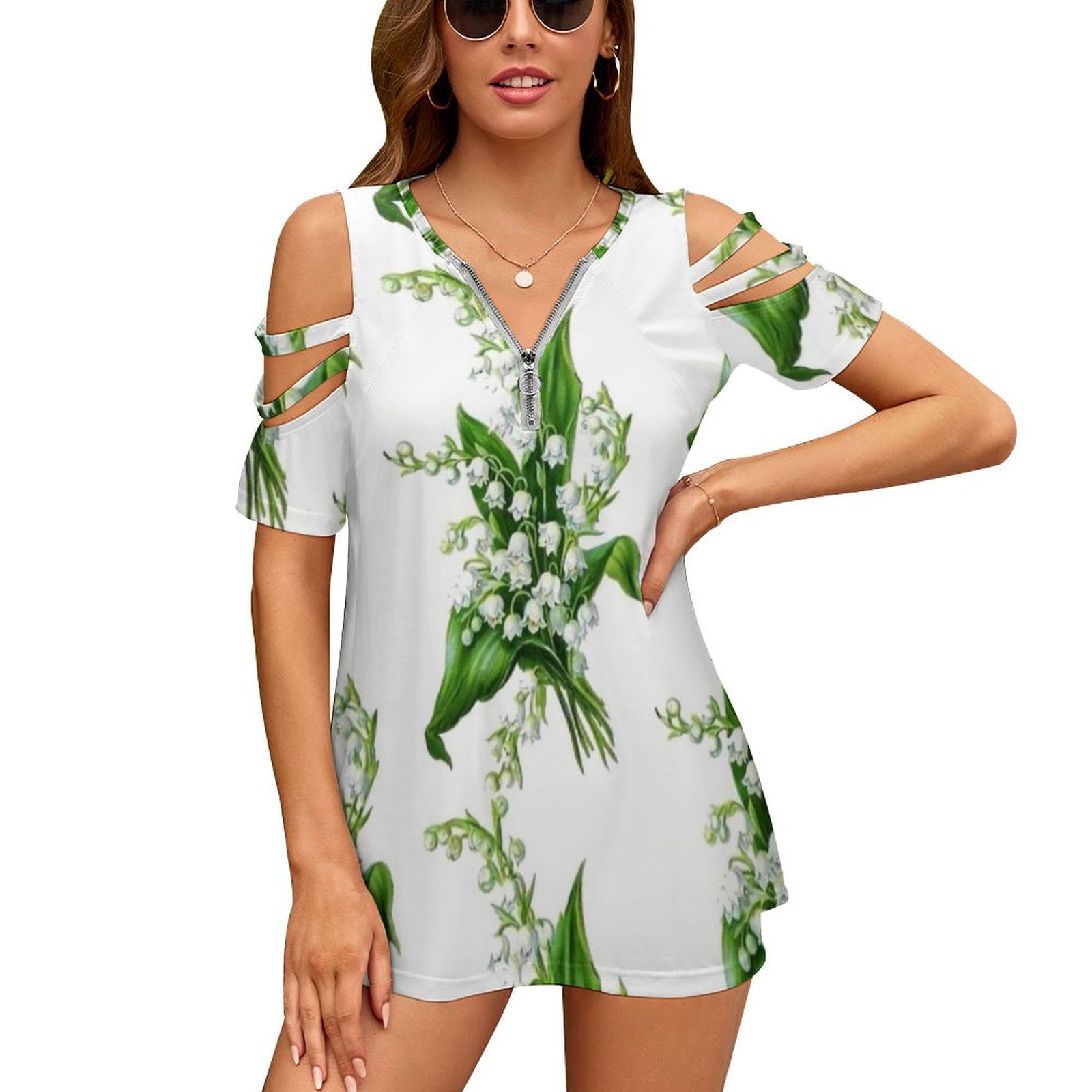 Buquê de lírio do vale camiset - Women Accessories Bouquet avaliação e preço