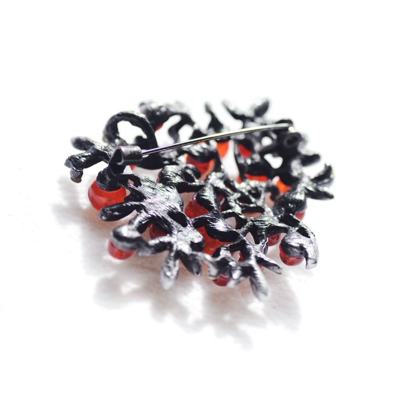 Nova pedra natural planta folh - Women Accessories Bouquet avaliação e preço