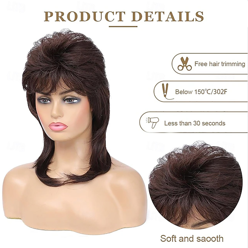 Perucas sintéticas HAIRJOY ​​p - Women'S Accessories In The 80S avaliação e preço
