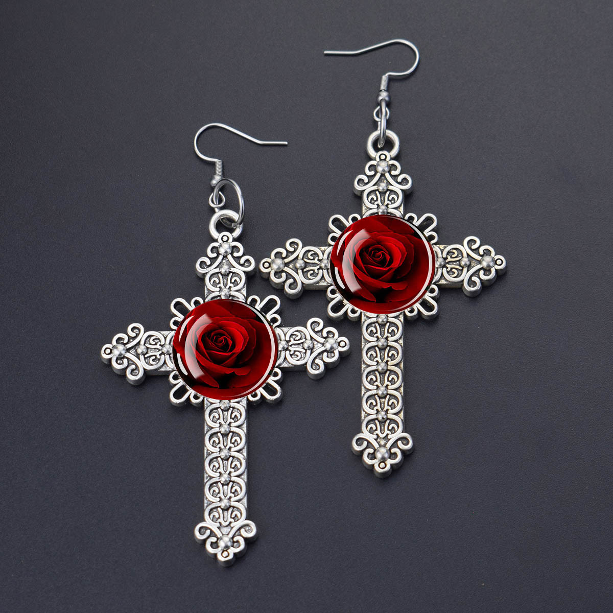 1 par de brincos com pingente  - Women Accessories Bouquet avaliação e preço